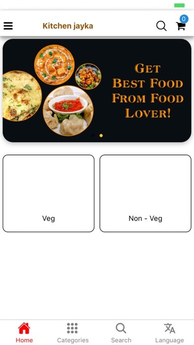 Emulate iPhone app Kitchen Jayka using MyAndroid