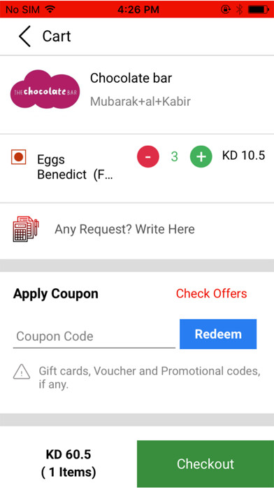 Emulate iPhone app Kitchen Online using MyAndroid Emulate iPhone app Kitchen Online using MyAndroid