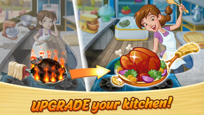 Emulate iPhone app Kitchen Scramble: Cooking Game using MyAndroid Emulate iPhone app Kitchen Scramble: Cooking Game using MyAndroid