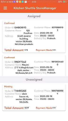 Run android online APK Kitchen Shuttle - Store Manager from MyAndroid or emulate Kitchen Shuttle - Store Manager using MyAndroid