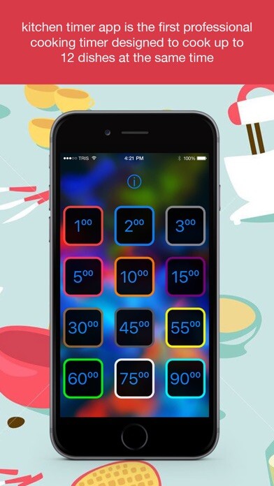 Emulate iPhone app Kitchen timer with alarm using MyAndroid Emulate iPhone app Kitchen timer with alarm using MyAndroid