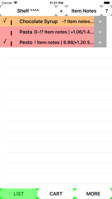 Emulate iPhone app KitchList using MyAndroid Emulate iPhone app KitchList using MyAndroid