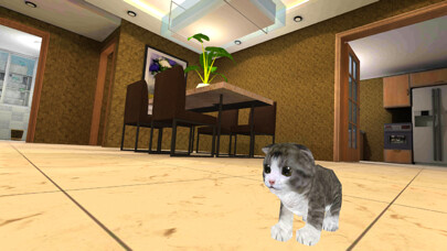 Emulate iPhone app Kitten Cat Simulator 3D using MyAndroid