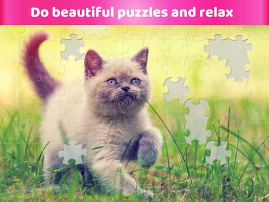 Emulate Android APK Kittens Jigsaw Puzzles - Free Puzzle Games