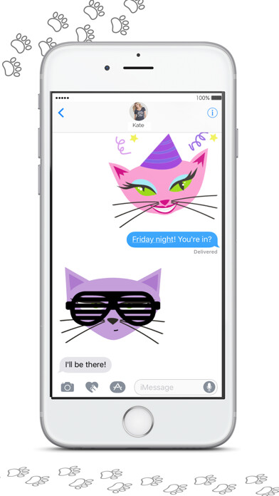Emulate iPhone app Kittoji - Cat Emojis using MyAndroid Emulate iPhone app Kittoji - Cat Emojis using MyAndroid
