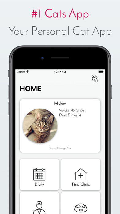 Emulate iPhone app Kitty App - Care my Cat using MyAndroid Emulate iPhone app Kitty App - Care my Cat using MyAndroid