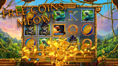 Emulate iPhone app Kitty Cat Jones Slots using MyAndroid