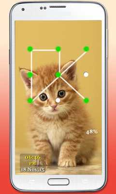 Emulate Android APK Kitty Cat Pattern Lock