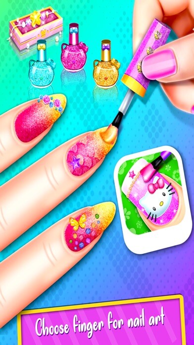 Emulate iPhone app Kitty Nail Salon Game for Girl using MyAndroid Emulate iPhone app Kitty Nail Salon Game for Girl using MyAndroid