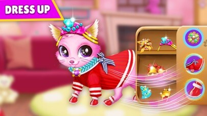 Emulate Android APK Kitty pet care salon