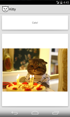 Emulate Android APK Kitty - random cat images! Emulate Android APK Kitty - random cat images!