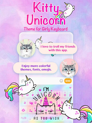 Run android online APK Kitty Unicorn Keyboard Theme for Girls from MyAndroid or emulate Kitty Unicorn Keyboard Theme for Girls using MyAndroid Run android online APK Kitty Unicorn Keyboard Theme for Girls from MyAndroid or emulate Kitty Unicorn Keyboard Theme for Girls using MyAndroid