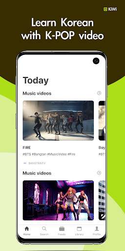 Run android online APK KiWi - Learn Korean with K-POP from MyAndroid or emulate KiWi - Learn Korean with K-POP using MyAndroid