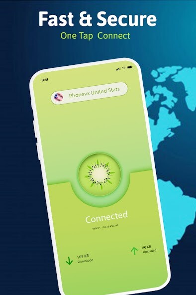 Run android online APK Kiwi VPN from MyAndroid or emulate Kiwi VPN using MyAndroid