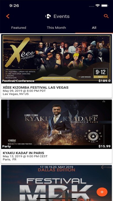 Emulate iPhone app Kizomba io using MyAndroid Emulate iPhone app Kizomba io using MyAndroid