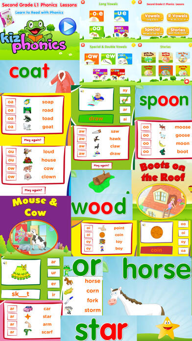 Emulate iPhone app Kiz Phonics 2nd Grade1 Lite using MyAndroid Emulate iPhone app Kiz Phonics 2nd Grade1 Lite using MyAndroid