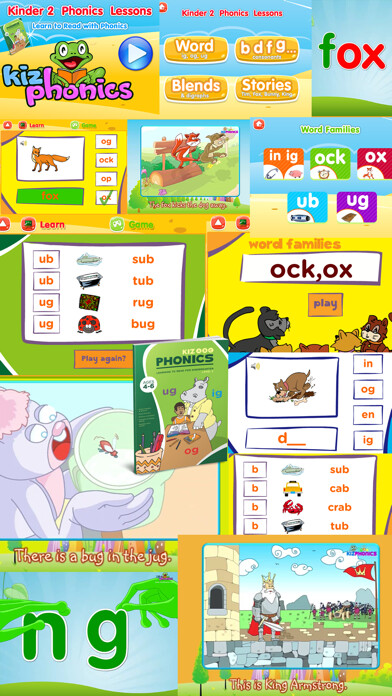 Emulate iPhone app Kiz Phonics Kinder2 Lite using MyAndroid