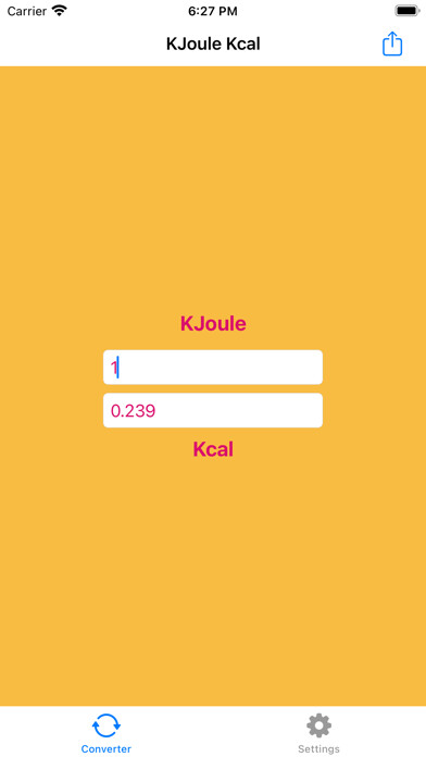 Emulate iPhone app KJoule Kcal using MyAndroid Emulate iPhone app KJoule Kcal using MyAndroid