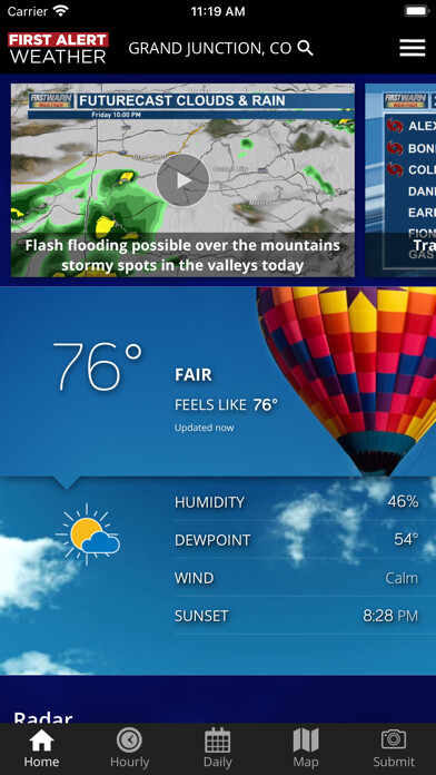 Run android online APK KKCO 11 Weather from MyAndroid or emulate KKCO 11 Weather using MyAndroid