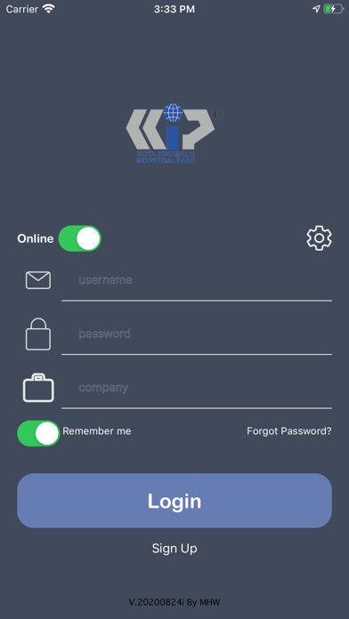Emulate iPhone app KKIP Mobile using MyAndroid
