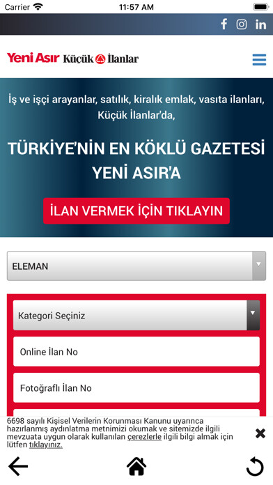Emulate iPhone app Küçük İlanlar using MyAndroid Emulate iPhone app Küçük İlanlar using MyAndroid