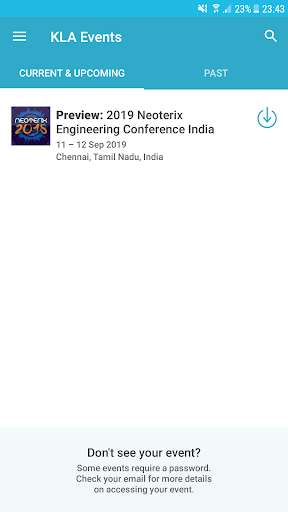 Run android online APK KLA Events from MyAndroid or emulate KLA Events using MyAndroid