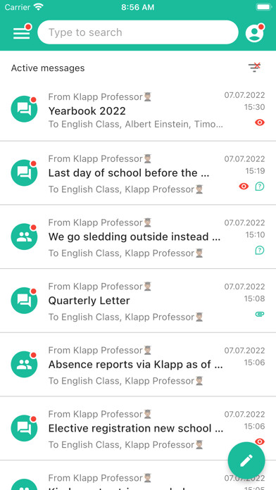 Emulate Klapp - School communication from MyAndroid or run Klapp - School communication using MyAndroid