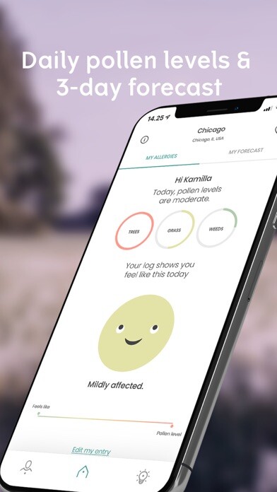 Emulate iPhone app klarify: Pollen app, Hay fever using MyAndroid Emulate iPhone app klarify: Pollen app, Hay fever using MyAndroid