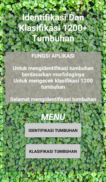 Emulate Android APK Klasifikasi Tumbuhan