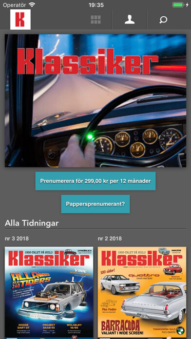 Emulate iPhone app Klassiker using MyAndroid