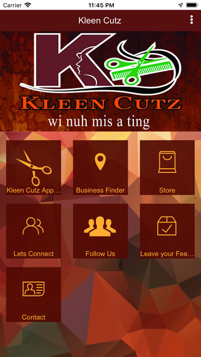 Emulate iPhone app Kleen Cutz using MyAndroid Emulate iPhone app Kleen Cutz using MyAndroid