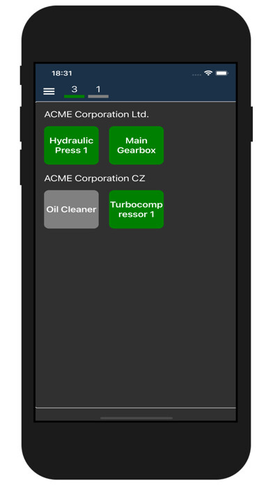 Emulate iPhone app KLEENTEK Tribomonitor using MyAndroid Emulate iPhone app KLEENTEK Tribomonitor using MyAndroid