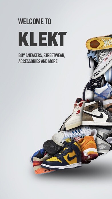 Emulate iPhone app KLEKT – Sneakers & Streetwear using MyAndroid