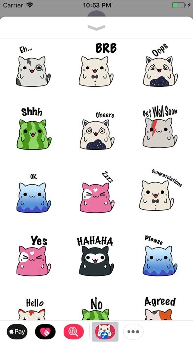 Emulate iPhone app KleptoCats Stickers By Funko using MyAndroid Emulate iPhone app KleptoCats Stickers By Funko using MyAndroid