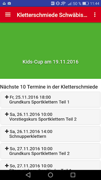 Run android online APK Kletterschmiede Schw. Gmünd from MyAndroid or emulate Kletterschmiede Schw. Gmünd using MyAndroid Run android online APK Kletterschmiede Schw. Gmünd from MyAndroid or emulate Kletterschmiede Schw. Gmünd using MyAndroid