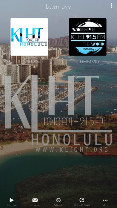 Emulate iPhone app KLHT Honolulu Radio using MyAndroid Emulate iPhone app KLHT Honolulu Radio using MyAndroid