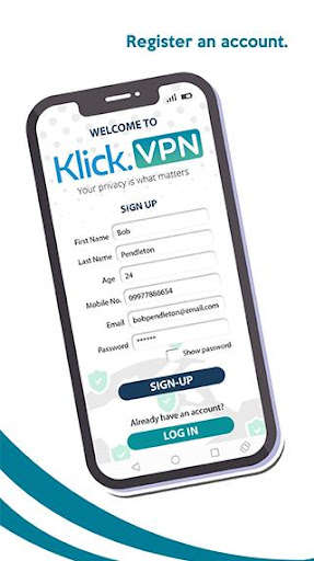 Run android online APK Klick VPN from MyAndroid or emulate Klick VPN using MyAndroid