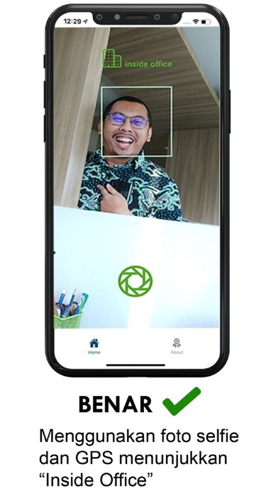 Emulate iPhone app klikhadir using MyAndroid