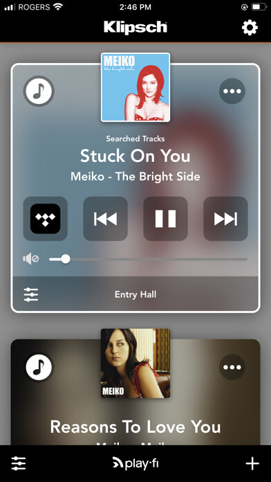 Emulate iPhone app Klipsch Stream using MyAndroid Emulate iPhone app Klipsch Stream using MyAndroid