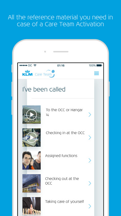 Emulate iPhone app KLM Care Team using MyAndroid Emulate iPhone app KLM Care Team using MyAndroid