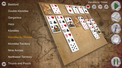Emulate iPhone app Klondike Planet using MyAndroid