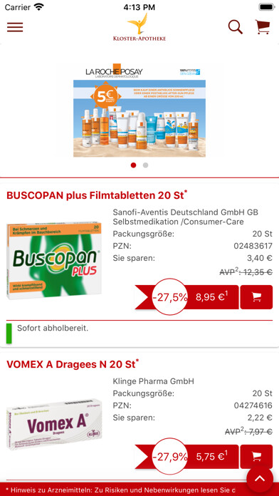 Emulate iPhone app Kloster-Apotheke-Jestetten using MyAndroid Emulate iPhone app Kloster-Apotheke-Jestetten using MyAndroid