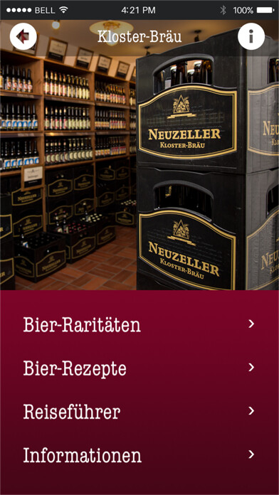 Emulate iPhone app Kloster-Bräu using MyAndroid Emulate iPhone app Kloster-Bräu using MyAndroid