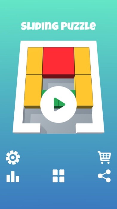 Emulate iPhone app Klotski Sliding Puzzle using MyAndroid
