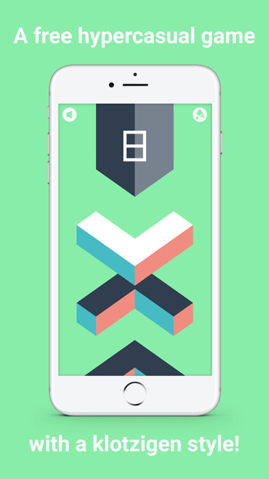 Emulate iPhone app KLOTZ - endless one tap game using MyAndroid Emulate iPhone app KLOTZ - endless one tap game using MyAndroid