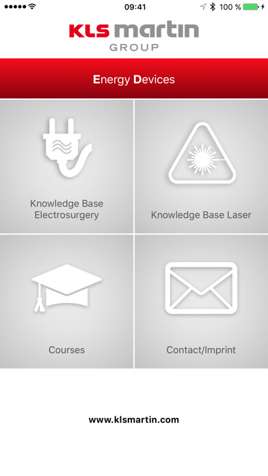 Emulate iPhone app KLS Martin - Energy Devices using MyAndroid