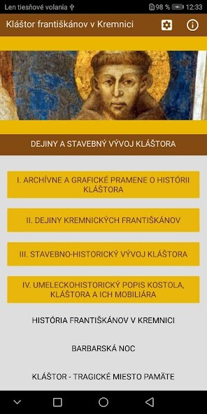 Run android online APK Kláštor v Kremnici from MyAndroid or emulate Kláštor v Kremnici using MyAndroid Run android online APK Kláštor v Kremnici from MyAndroid or emulate Kláštor v Kremnici using MyAndroid