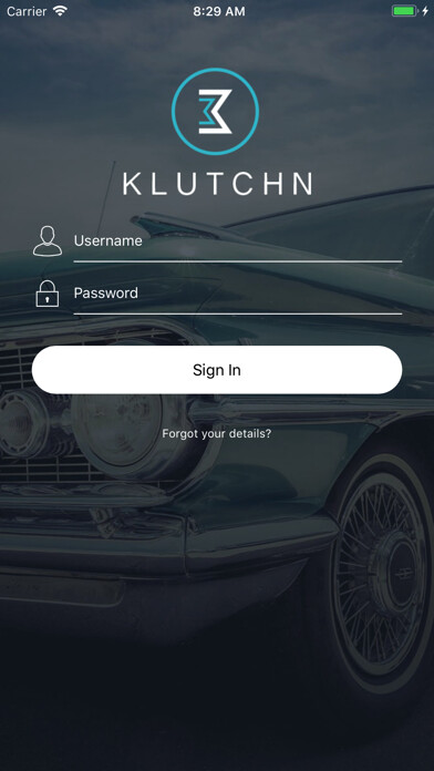 Emulate iPhone app Klutchn using MyAndroid