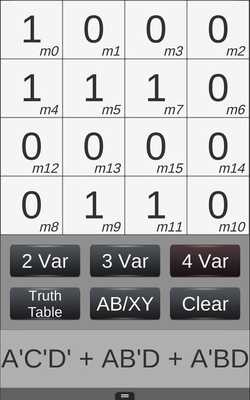 Emulate Android APK K-map