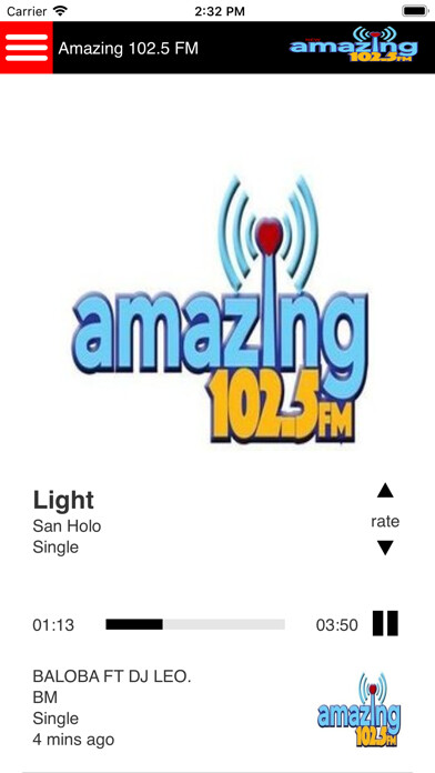 Emulate iPhone app KMAZ- The New Amazing 102.5 Fm using MyAndroid Emulate iPhone app KMAZ- The New Amazing 102.5 Fm using MyAndroid